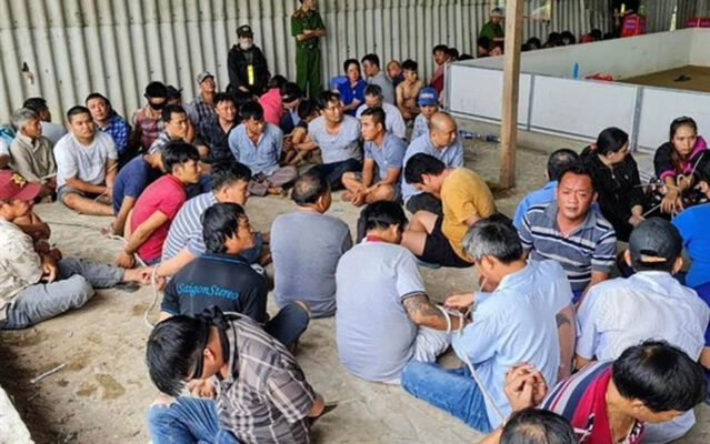 Phá đường dây tổ chức sới bạc 'khủng' tại Tuyên Quang